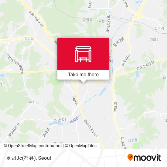 호법Jc(경유) map