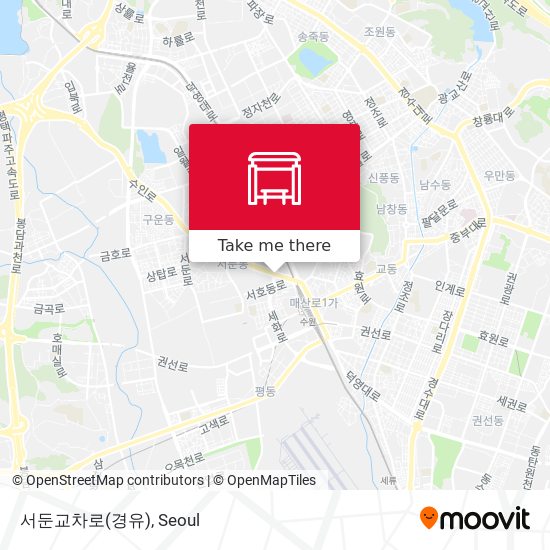 서둔교차로(경유) map
