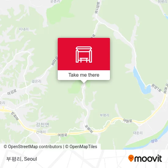 부평리 map