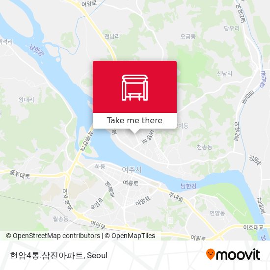 현암4통.삼진아파트 map