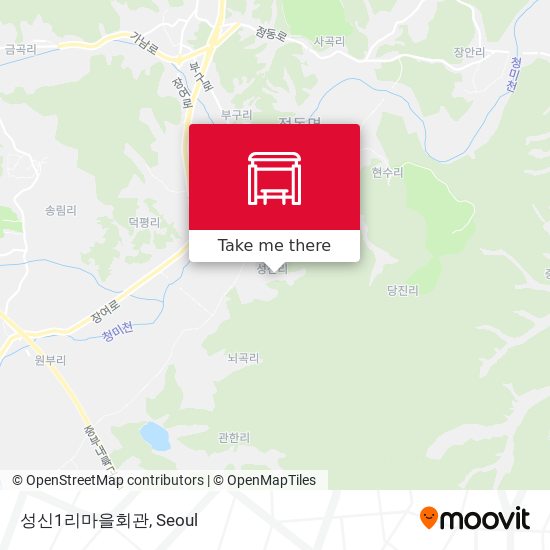 성신1리마을회관 map