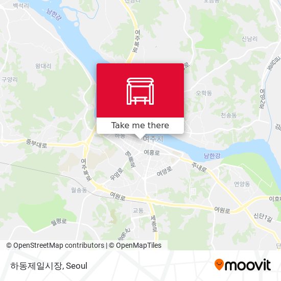 하동제일시장 map