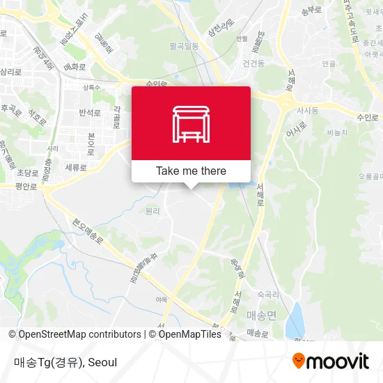 매송Tg(경유) map