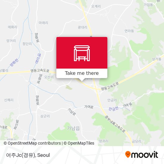 여주Jc(경유) map