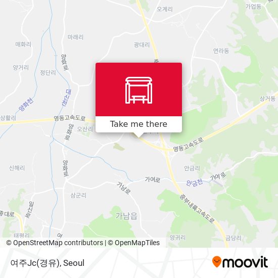 여주Jc(경유) map