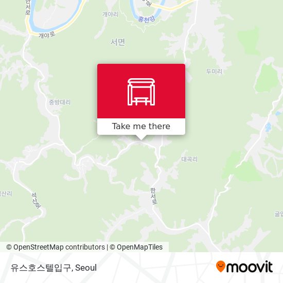 유스호스텔입구 map