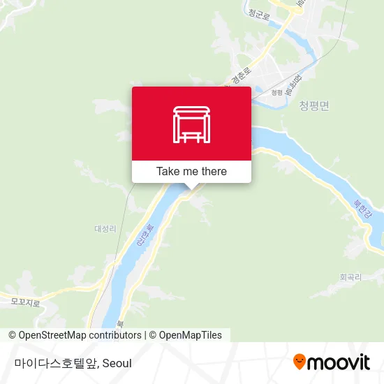 마이다스호텔앞 map