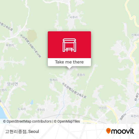 고현리종점 map