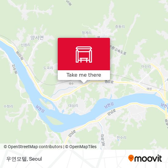우연모텔 map