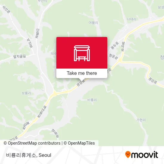 비룡리휴게소 map
