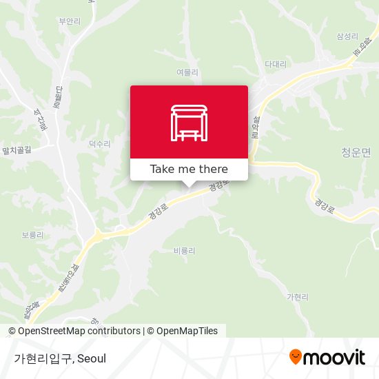 가현리입구 map