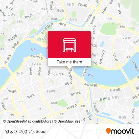 영동대교(경유) map