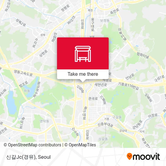 신갈Jc(경유) map