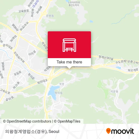 의왕청계영업소(경유) map