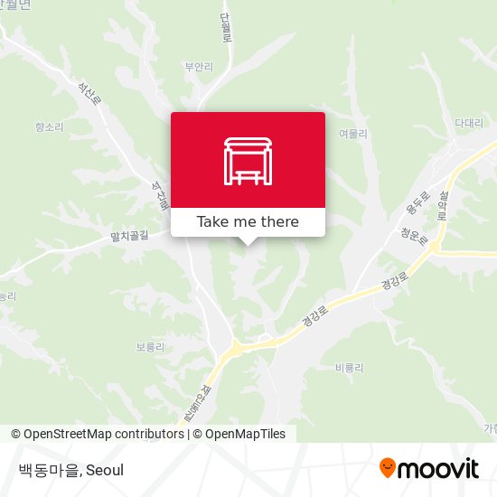 백동마을 map