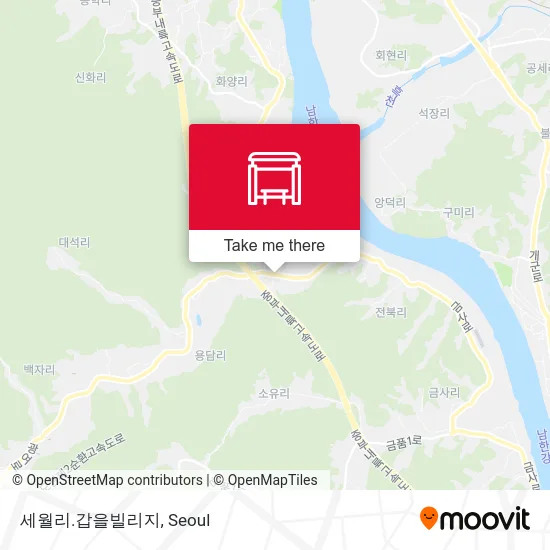 세월리.갑을빌리지 map