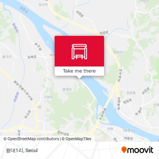 왕대1리 map