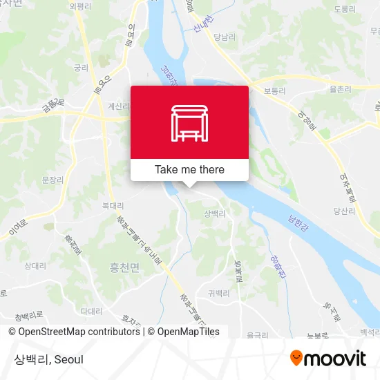 상백리 map