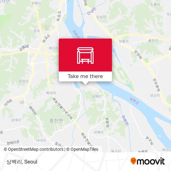 상백리 map