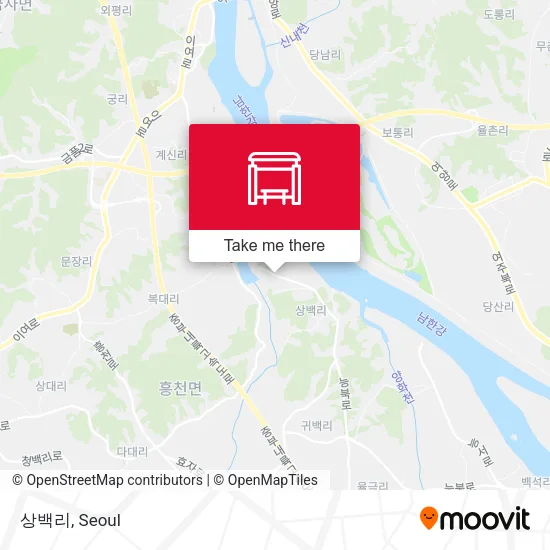 상백리 map