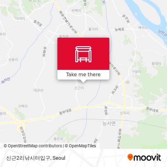 신근2리낚시터입구 map