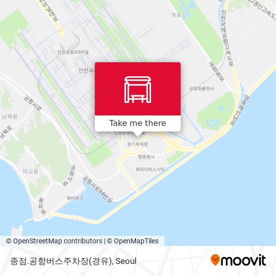 종점.공항버스주차장(경유) map