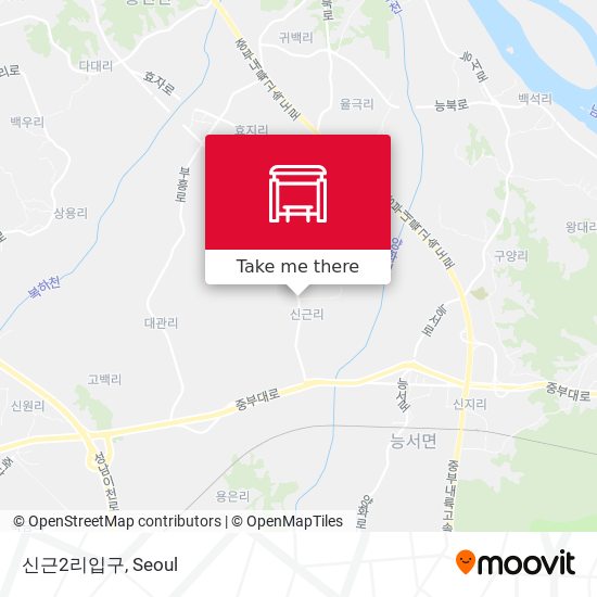 신근2리입구 map