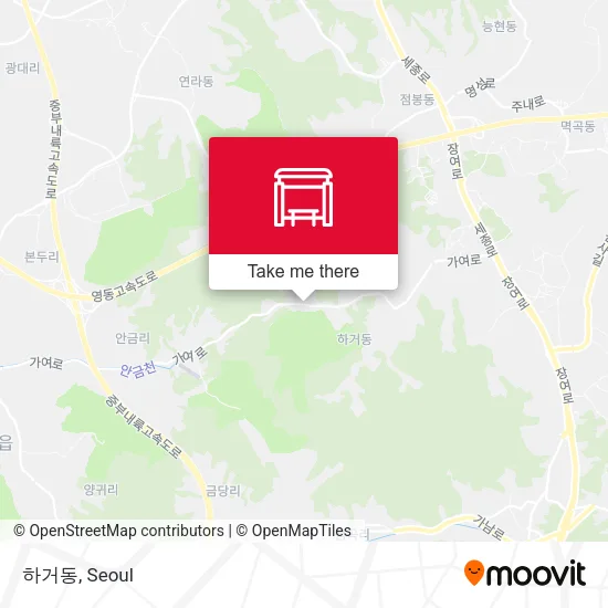 하거동 map