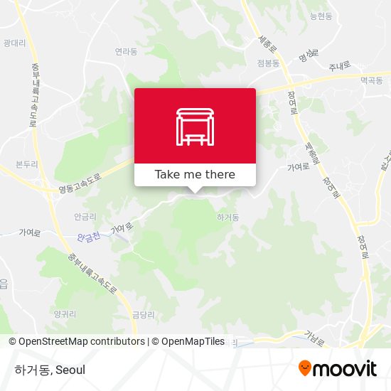 하거동 map