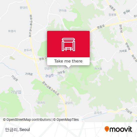 안금리 map