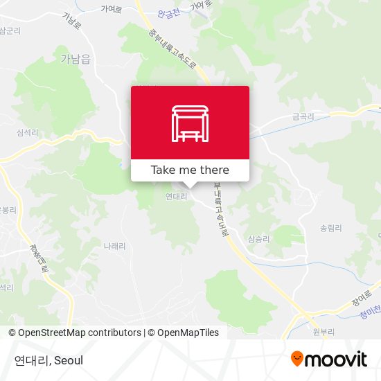 연대리 map