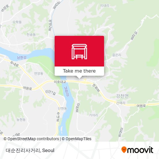 대순진리사거리 map