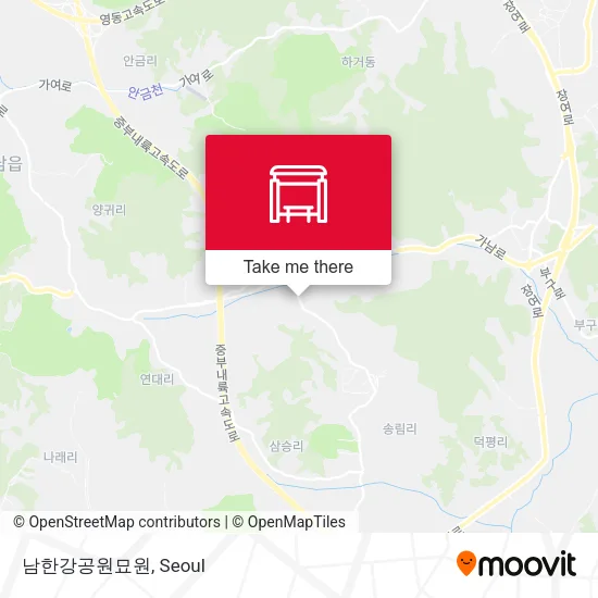 남한강공원묘원 map