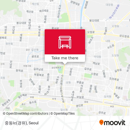 중동Ic(경유) map