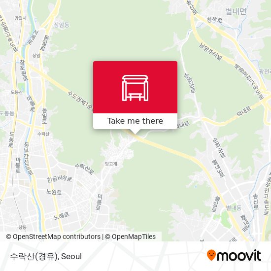 수락산(경유) map