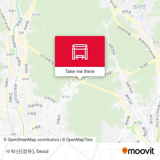 수락산(경유) map