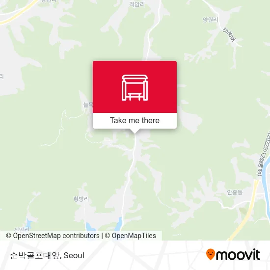순박골포대앞 map