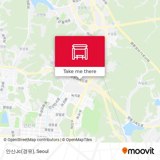 안산Jc(경유) map