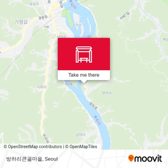 방하리큰골마을 map