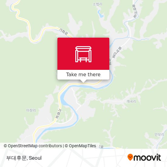 부대후문 map