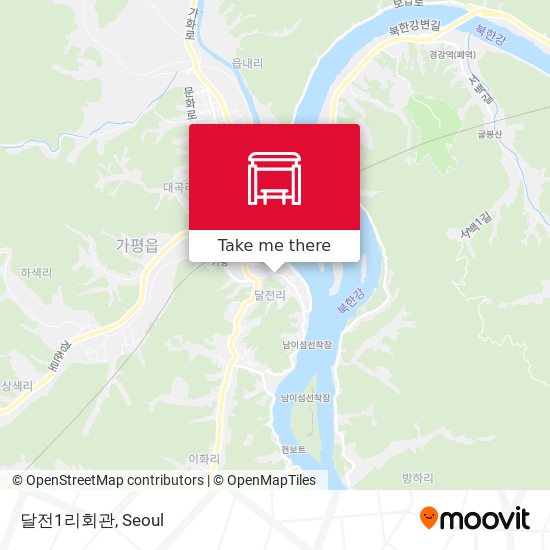 달전1리회관 map