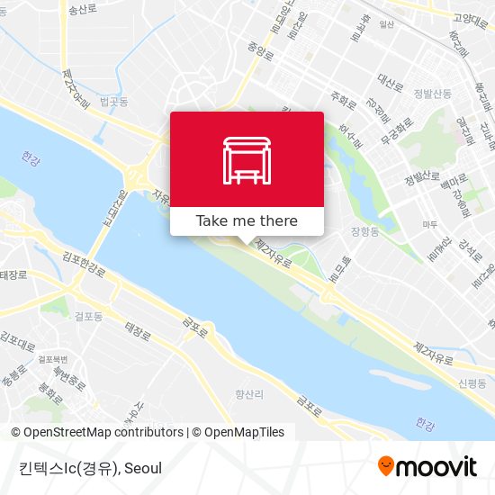 킨텍스Ic(경유) map