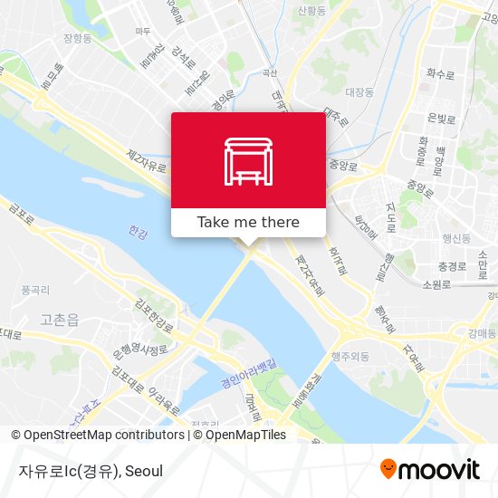 자유로Ic(경유) map