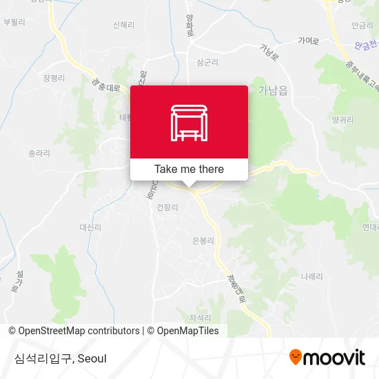 심석리입구 map