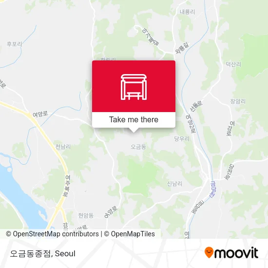 오금동종점 map