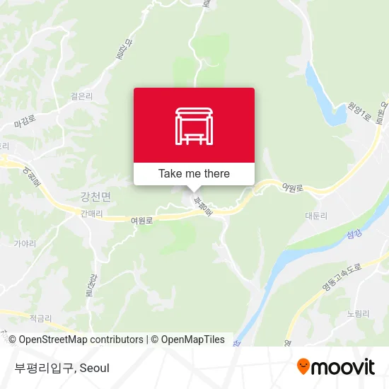 부평리입구 map