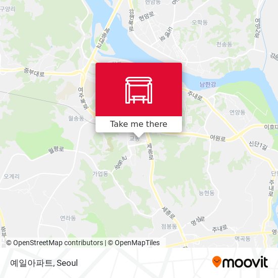예일아파트 map