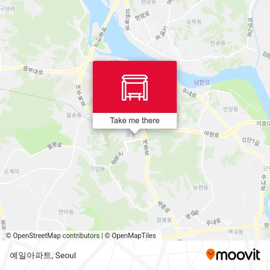 예일아파트 map