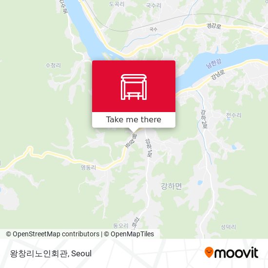 왕창리노인회관 map