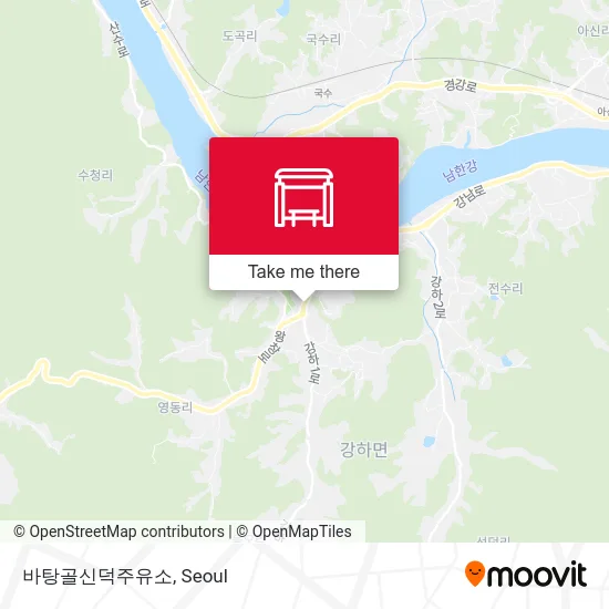 바탕골신덕주유소 map